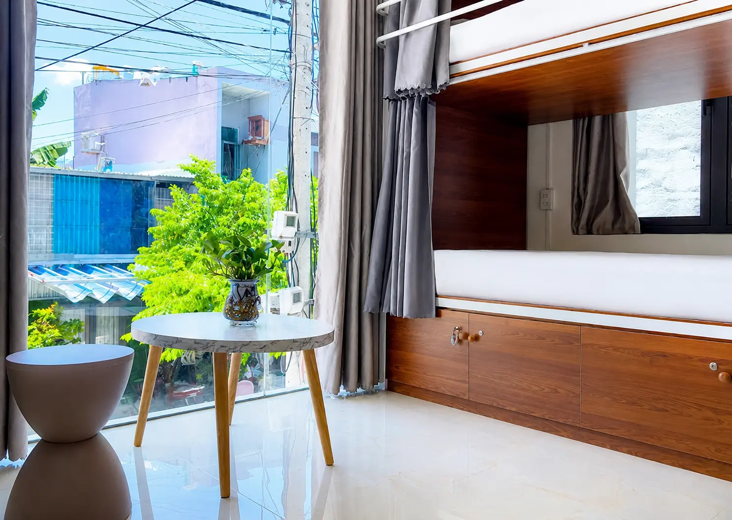 Modernes Kapselzimmer