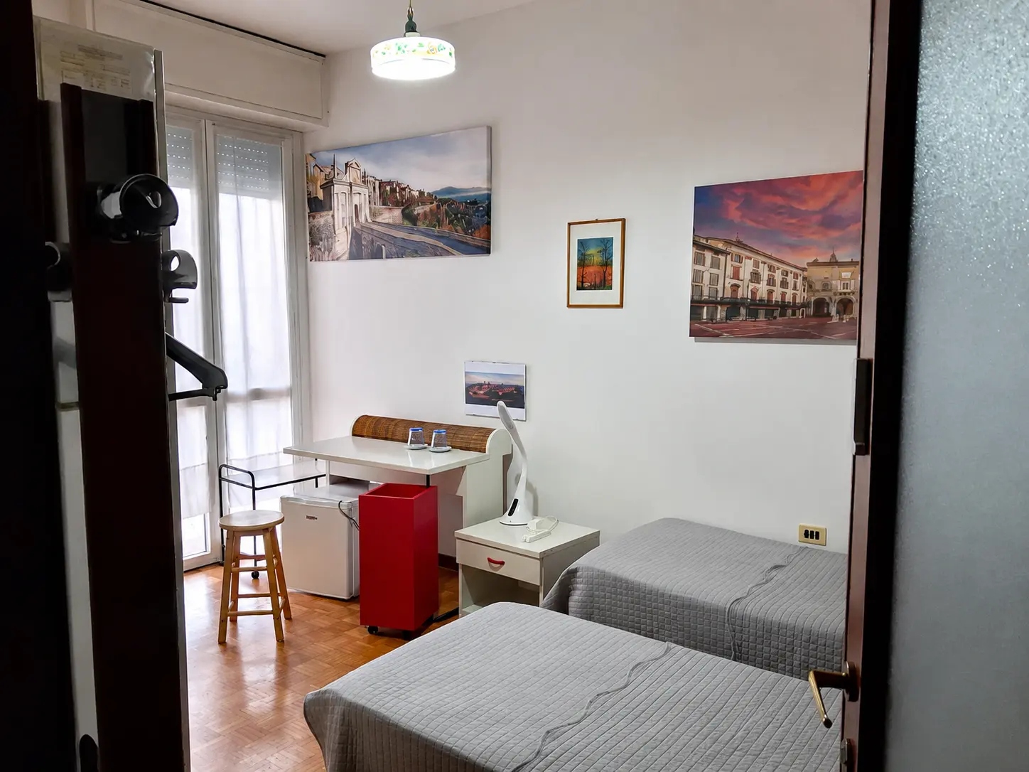 Camera con due letti singoli