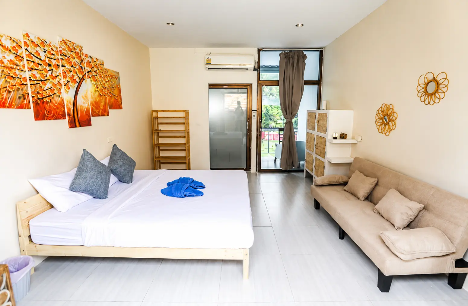 Shared dormitory room
