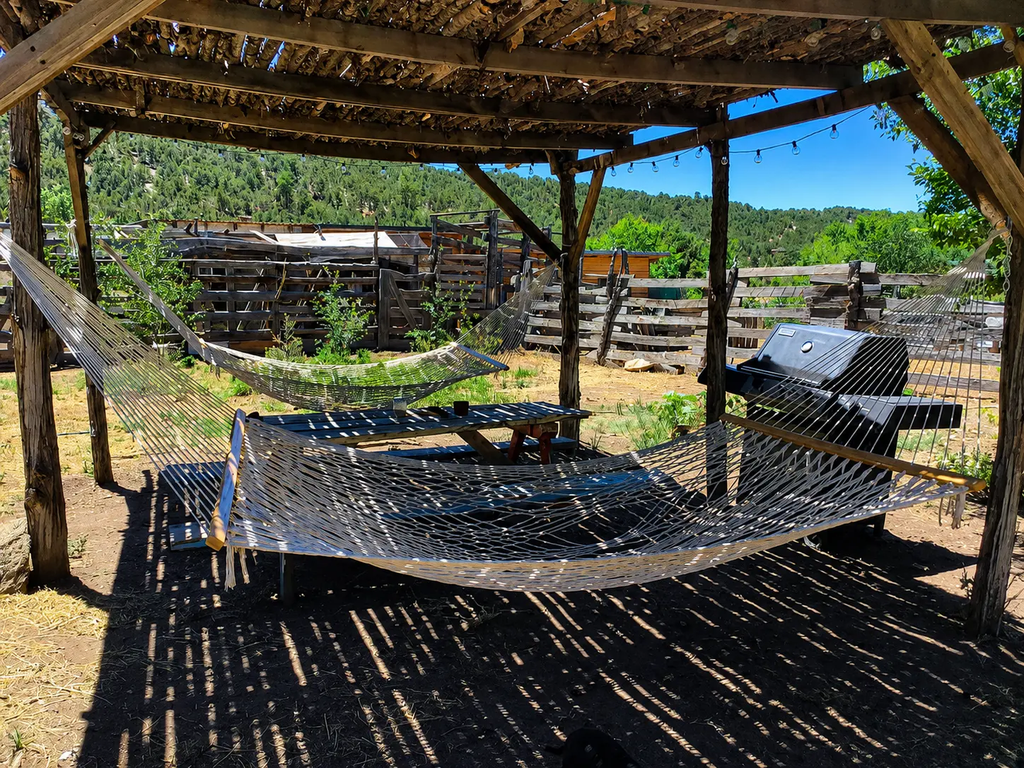 Eco-lodge farm exterior