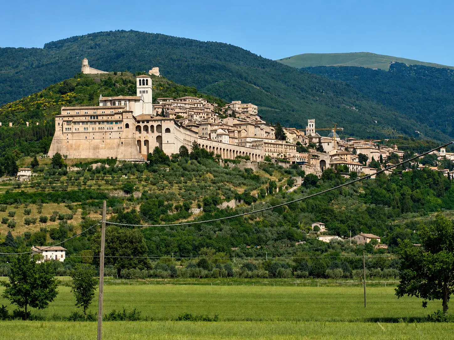 Vista su Assisi