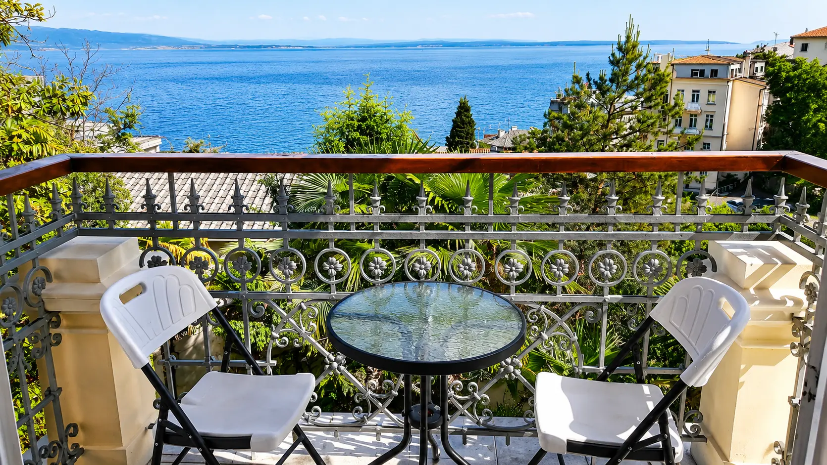 Terrasse mit Aussicht